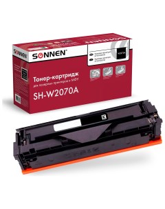 Картридж лазерный Sh w2070a для HP CLJ 150 178 высшее качество черный 1000 страниц 363966 Sonnen