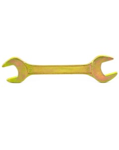 Ключ рожковый 30 х 32 мм желтый цинк Сибртех