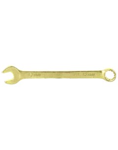 Ключ комбинированный 13 мм желтый цинк Сибртех