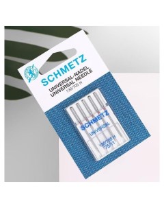 Иглы для бытовых швейных машин универсальные 75 5 шт Schmetz