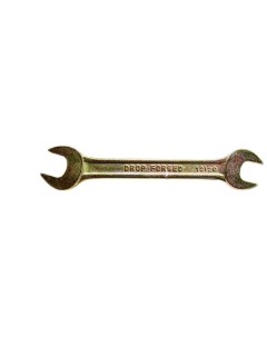 Ключ рожковый 12 х 13 мм желтый цинк Сибртех