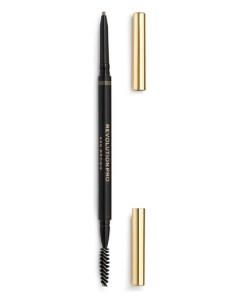 Карандаш контурный для бровей со щеточкой Define Fill Brow Pencil Revolution pro