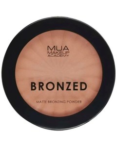 Бронзер Bronzed Matte Bronzing Powder Оттенок Solar 100 10г Mua make up academy