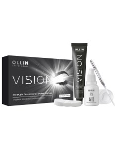 Набор для окрашивания бровей и ресниц Vision Ollin professional