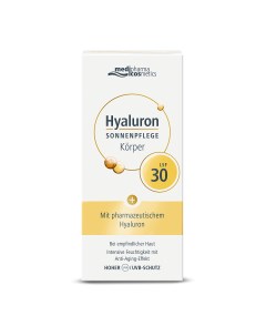 Солнцезащитный крем для тела SPF 30 150 мл Hyaluron Medipharma cosmetics