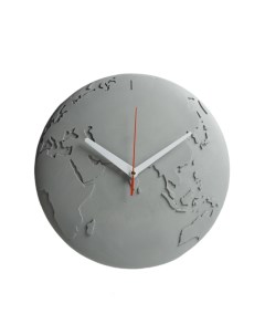 Часы настенные World Wide Waste серый Qualy