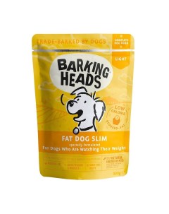 Влажный корм Fat Dog Slim для взрослых собак с ожирением с курицей 0 300 кг Barking heads