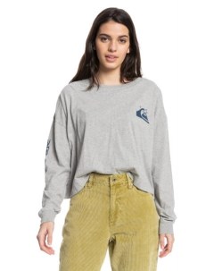 Оверсайз Лонгслив Из Органического Хлопка Womens Oversized Crop Quiksilver