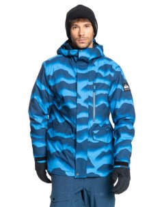 Сноубордическая Куртка Mission Insignia Blue Cloud Quiksilver