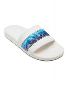 Сланцы Rivi Wordmark Slide White White Blue Quiksilver