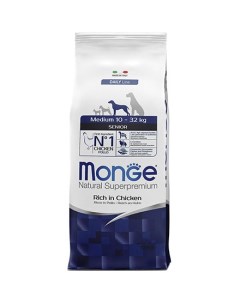 Сухой корм Монж для Пожилых собак Средних пород Monge