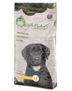 Сухой корм Органикс для собак Крупных пород Курица Organix