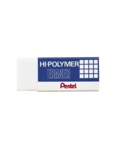 Ластик Hi Polymer Eraser 4 3 х 1 75 см Pentel