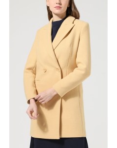 Однотонное двубортное пальто на пуговицах Sabrina scala