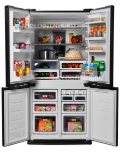Многокамерный холодильник SJ FS 97 VBK Sharp