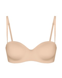 Бюстгальтер балконет Push up с формованными чашками на стане Skin beige 6D Incanto