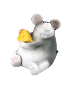Фигурка декоративная Крыса с сыром Arts