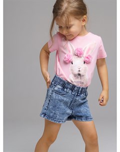 Шорты джинсовые с принтом Disney для девочки Playtoday kids