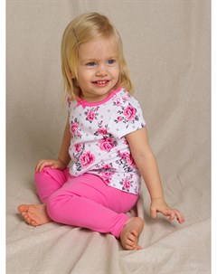 Комплект футболка и леггинсы для девочки Playtoday newborn-baby