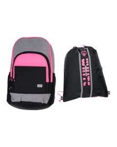 Комплект рюкзак и сумка обуви для девочки School by playtoday