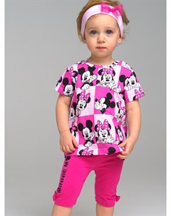 Комплект для девочки с принтом Disney футболка леггинсы Playtoday newborn-baby