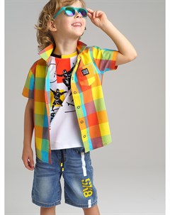 Сорочка текстильная для мальчика Playtoday kids