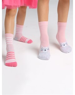 Носки для девочки 2 пары в комплекте Playtoday kids