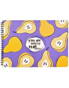 Альбом для рисования Fruits груша 29 9x21 см А4 40 л Be smart