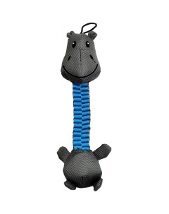 Игрушка для собак Long Бегемот с длинной шеей и пищалками 30 см Chomper