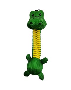Игрушка для собак Long Крокодил с длинной шеей и пищалками 30 см Chomper