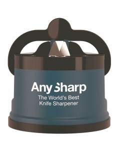 Точилка для ножей пластиковый корпус цвет голубой Anysharp
