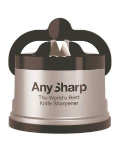 Точилка для ножей пластиковый корпус цвет серебристый Anysharp