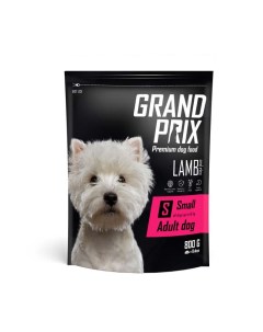 Сухой корм для собак Small Adult с ягненком для маленьких пород 0 8 кг Grand prix