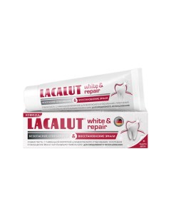 Зубная паста White Repair для укрепления эмали зубов 75мл Lacalut