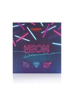 Тени для век Neon Demon 16 оттенков 25г Parisa cosmetics