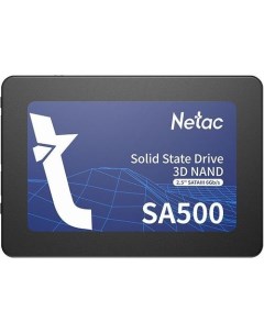 SSD накопитель SA500 NT01SA500 256 S3X 256ГБ 2 5 SATA III SATA Netac