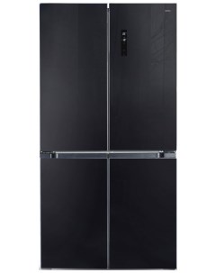 Многокамерный холодильник NFK 575 черный Ginzzu