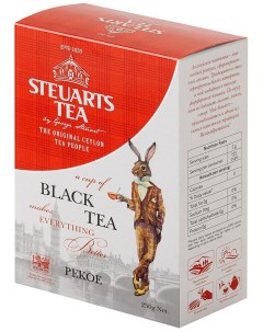 Чай черный Black Tea PEKOE 250 гр Steuarts