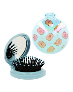Расческа для волос с зеркалом с принтом мишки Miss pinky