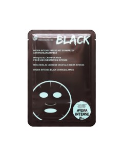 Интенсивно очищающая и увлажняющая маска на основе активированного угля Hydra Intense Black Charcoal Timeless truth (япония/тайвань)