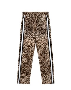Спортивные брюки с леопардовым принтом Monnalisa