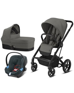 Коляска Balios S Lux BLK 3 в 1 Soho Grey Cybex