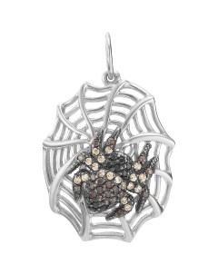 Серебряные кулоны подвески медальоны Veronika