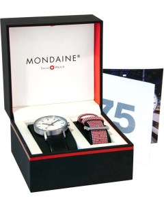 Швейцарские женские часы в коллекции 75 Years Anniversary Set Mondaine