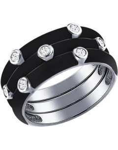 Серебряные кольца Sokolov