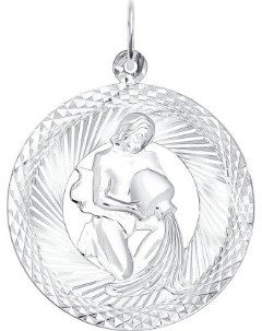 Серебряные кулоны подвески медальоны Sokolov