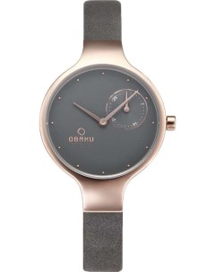 Женские часы в коллекции Leather Obaku