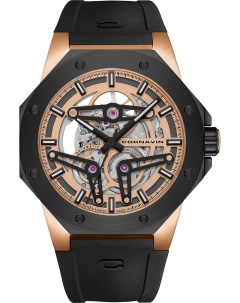 Швейцарские мужские часы в коллекции Skeleton Automatic Cornavin