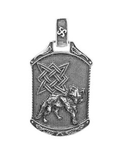 Серебряные кулоны подвески медальоны Фит
