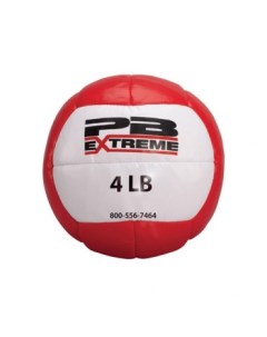 Медбол 1,8 кг Soft Toss Medicine Balls 3230-04 красный Perform better